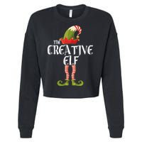 Creative Elf Family Matching Cropped Pullover Crew