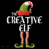 Creative Elf Family Matching Womens T-Shirt