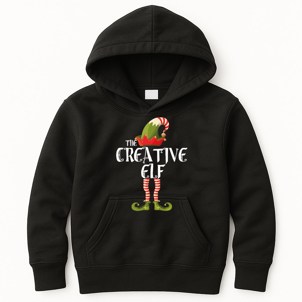 Creative Elf Family Matching Kids Hoodie