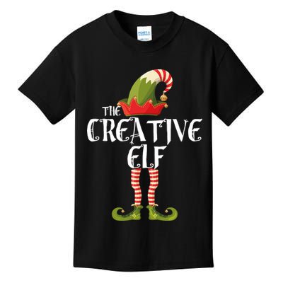 Creative Elf Family Matching Kids T-Shirt
