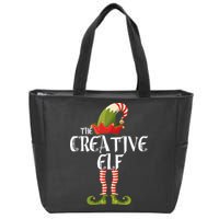 Creative Elf Family Matching Zip Tote Bag