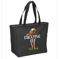 Creative Elf Family Matching Zip Tote Bag