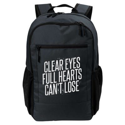 Clear Eyes Full Hearts Can't Lose Daily Commute Backpack