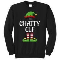 Chatty Elf Family Matching Group Christmas Sweatshirt