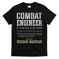 Combat Engineer Funny Engineering Dictionary Term Definition T-Shirt