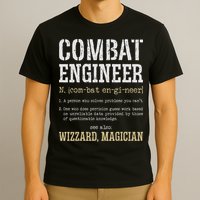 Combat Engineer Funny Engineering Dictionary Term Definition T-Shirt