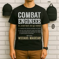 Combat Engineer Funny Engineering Dictionary Term Definition T-Shirt