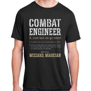 Combat Engineer Funny Engineering Dictionary Term Definition Adult ChromaSoft Performance T-Shirt