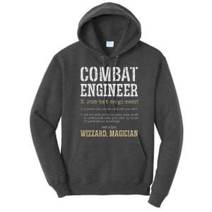 Combat Engineer Funny Engineering Dictionary Term Definition Tall Hoodie