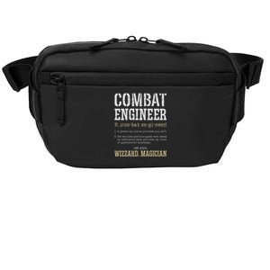 Combat Engineer Funny Engineering Dictionary Term Definition Crossbody Pack