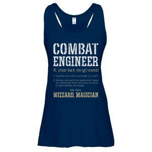 Combat Engineer Funny Engineering Dictionary Term Definition Ladies Essential Flowy Tank