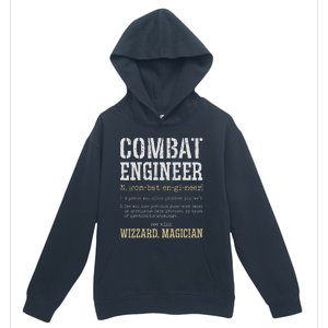 Combat Engineer Funny Engineering Dictionary Term Definition Urban Pullover Hoodie