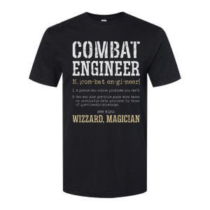 Combat Engineer Funny Engineering Dictionary Term Definition Softstyle CVC T-Shirt