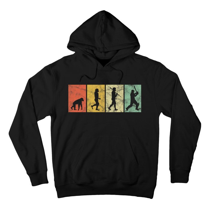 Cricket Evolution for Cricket Sports Player Funny Cricket Hoodie