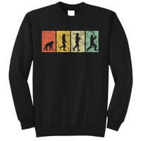 Cricket Evolution for Cricket Sports Player Funny Cricket Sweatshirt