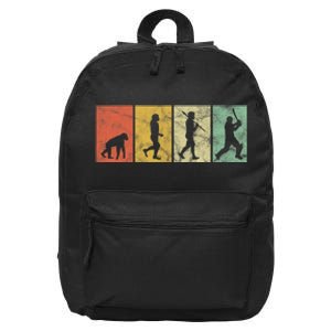 Cricket Evolution for Cricket Sports Player Funny Cricket 16 in Basic Backpack