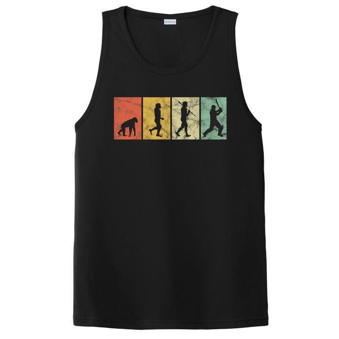 Cricket Evolution for Cricket Sports Player Funny Cricket PosiCharge Competitor Tank