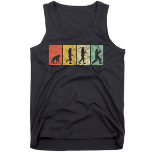 Cricket Evolution for Cricket Sports Player Funny Cricket Tank Top