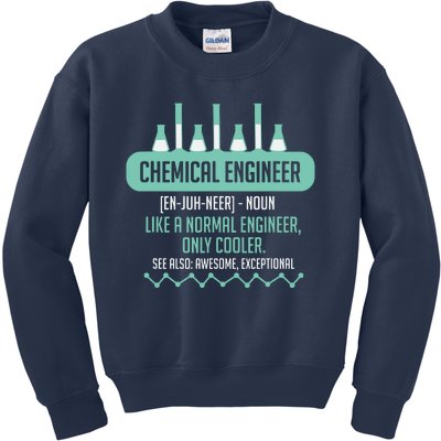 Chemical Engineering Gift For Chemical Engineer Kids Sweatshirt