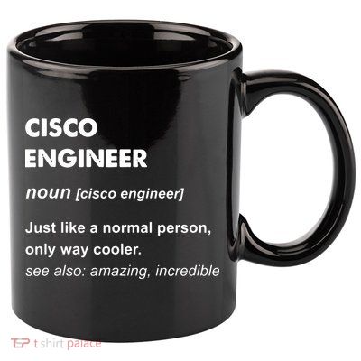 Cisco Engineer Gift 11oz C Handle Ceramic Mug