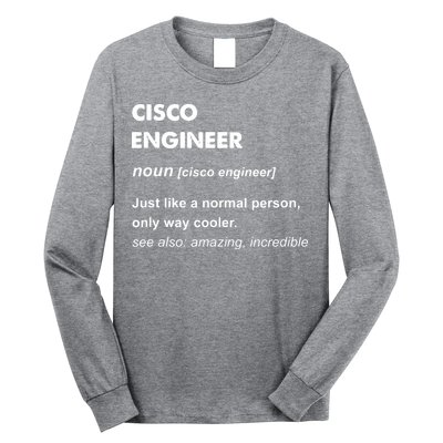 Cisco Engineer Gift Long Sleeve Shirt