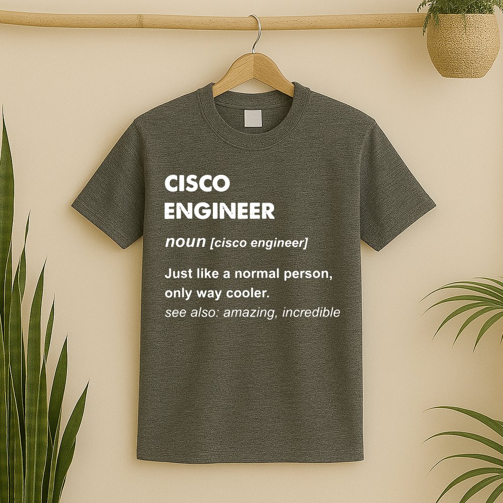 Cisco Engineer Gift T-Shirt