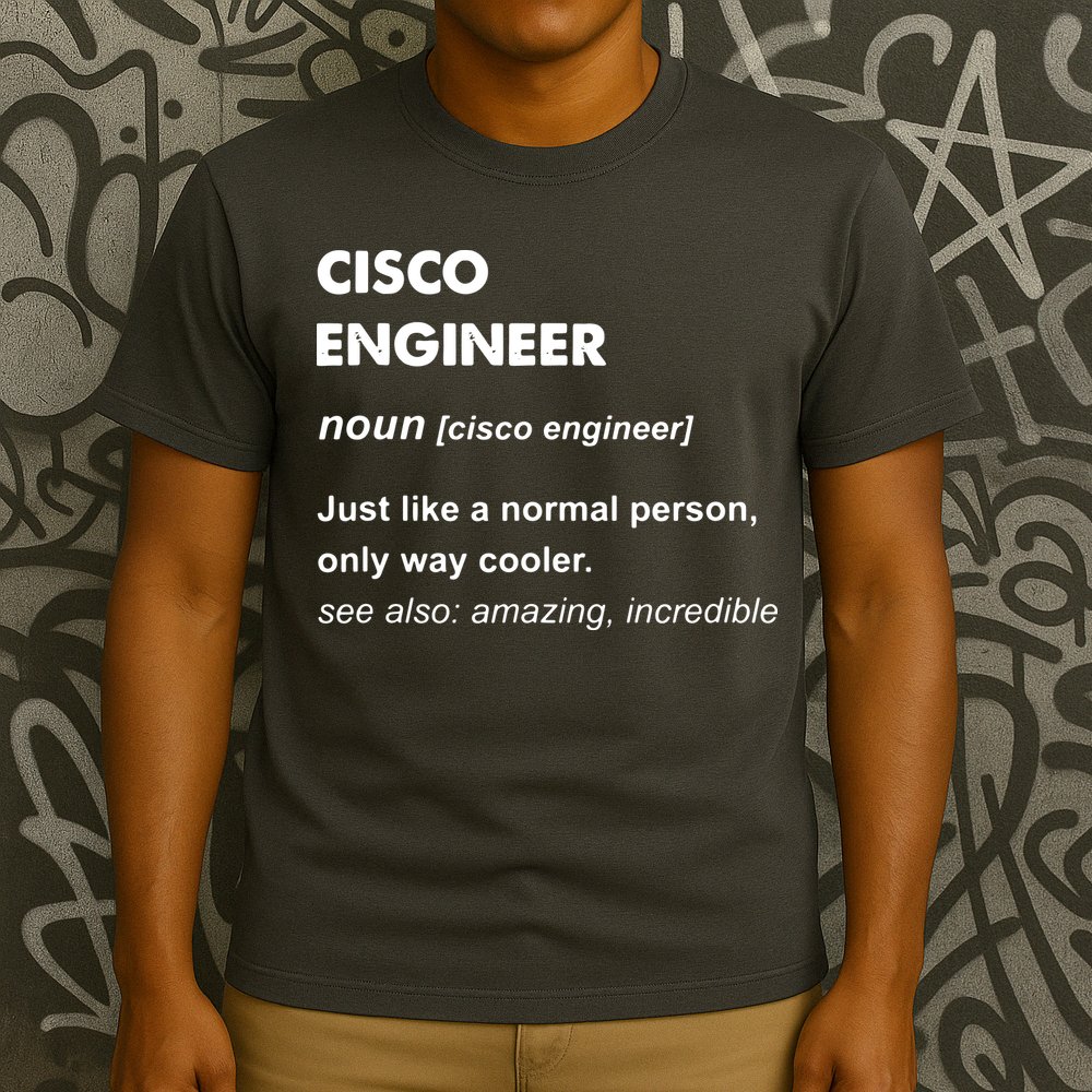 Cisco Engineer Gift T-Shirt