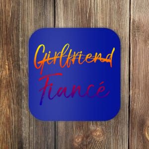 Cute Engagement Gift For Women Not Girlfriend Fiance Cute Gift Coaster