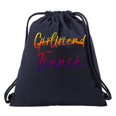 Cute Engagement Gift For Women Not Girlfriend Fiance Cute Gift Drawstring Bag