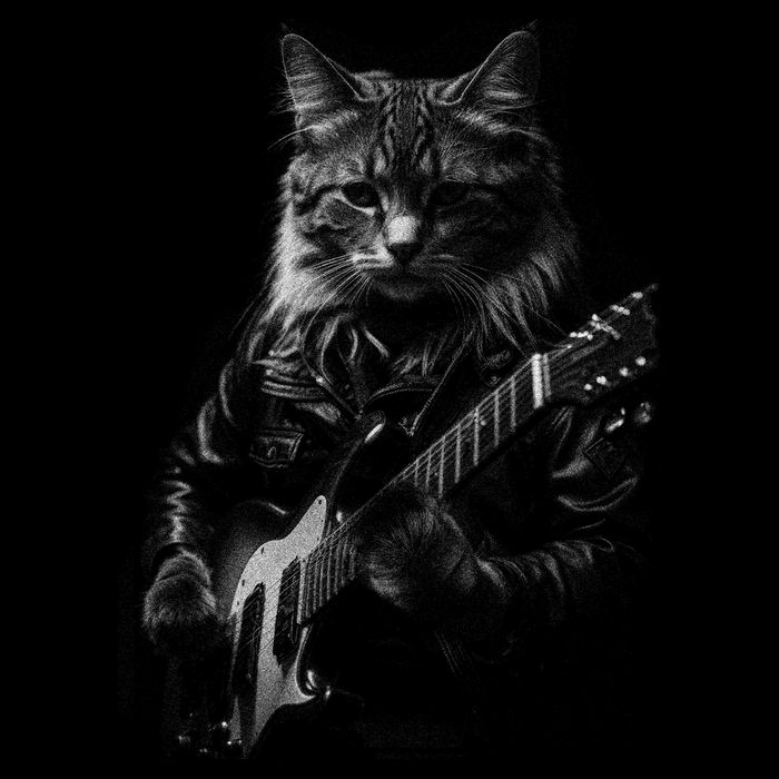 Cat Electric Guitar Impact Tech Backpack