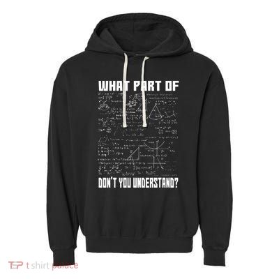 Civil Engineer Gift With An Engineering Funny Garment-Dyed Fleece Hoodie