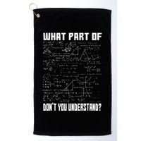 Civil Engineer Gift With An Engineering Funny Golf Towel
