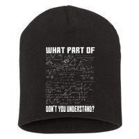 Civil Engineer Gift With An Engineering Funny Short Acrylic Beanie