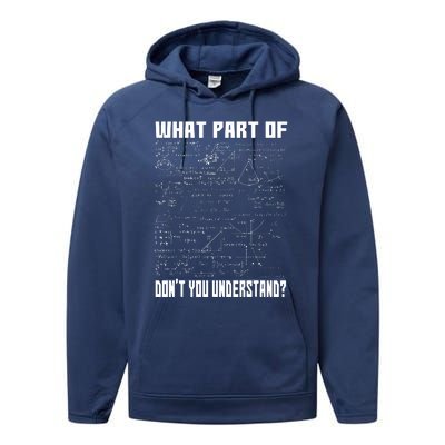 Civil Engineer Gift With An Engineering Funny Performance Fleece Hoodie