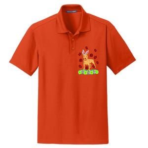 Cute Easter Gift Idea For Pit Bull Pittie Terrier Lovers Gift Dry Zone Grid Polo