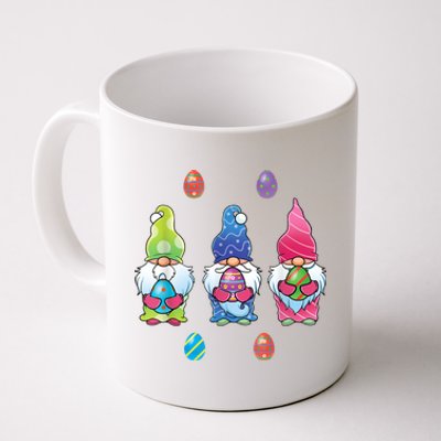 Cute Easter Gnomes Funny Colorful Easter Egg Hunting Gnome Coffee Mug