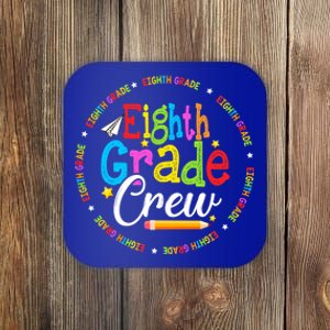 Cute Eighth Grade Crew First Day Of School Back To School Cool Gift Coaster