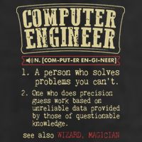 Computer Engineer Gift Funny Dictionary Definition Cool Comfort Performance Bucket Hat