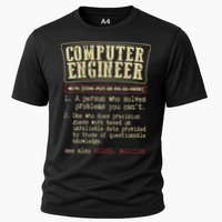 Computer Engineer Gift Funny Dictionary Definition Performance Shirt
