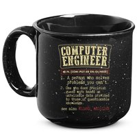 Computer Engineer Gift Funny Dictionary Definition 15oz Campfire Ceramic Mug