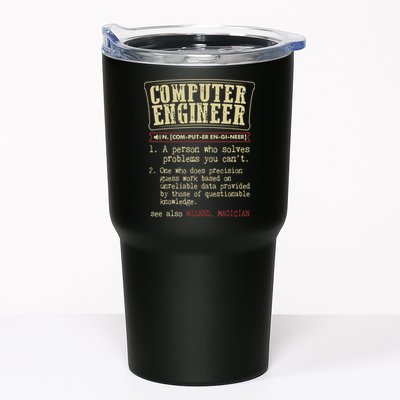 Computer Engineer Gift Funny Dictionary Definition Tumbler