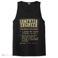 Computer Engineer Gift Funny Dictionary Definition PosiCharge Competitor Tank