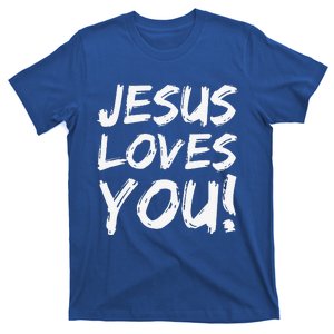 Christian Evangelism Gift For Jesus Loves You! T-Shirt