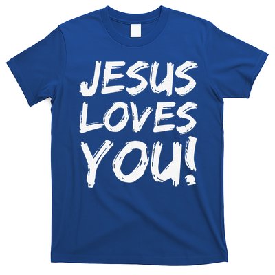 Christian Evangelism Gift For Jesus Loves You! T-Shirt