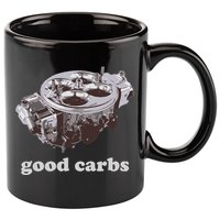 Car Enthusias Good Carbs 4 Barrel Carburetor 11oz C Handle Ceramic Mug