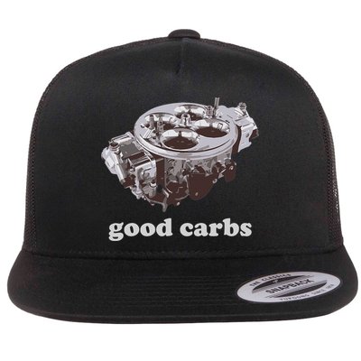 Car Enthusias Good Carbs 4 Barrel Carburetor Flat Bill Trucker Hat
