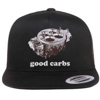 Car Enthusias Good Carbs 4 Barrel Carburetor Flat Bill Trucker Hat