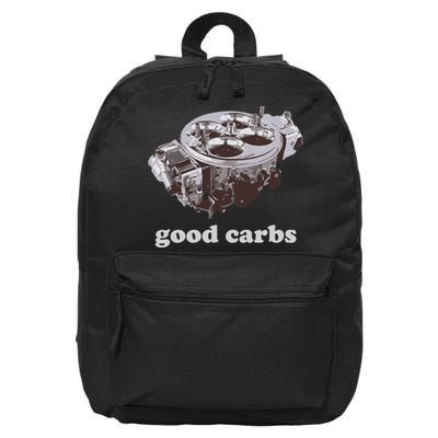 Car Enthusias Good Carbs 4 Barrel Carburetor 16 in Basic Backpack