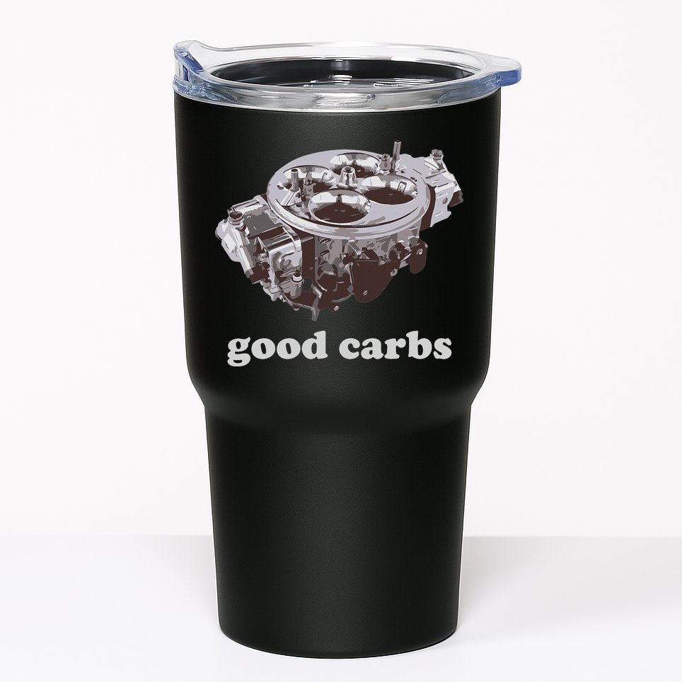 Car Enthusias Good Carbs 4 Barrel Carburetor Tumbler