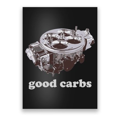 Car Enthusias Good Carbs 4 Barrel Carburetor Poster
